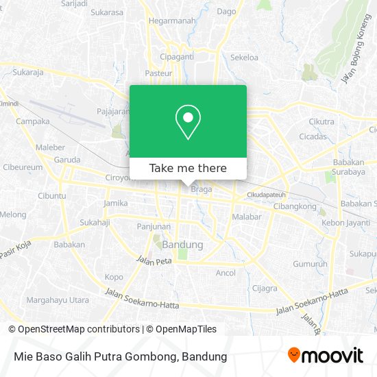 Mie Baso Galih Putra Gombong map
