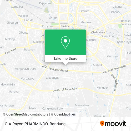 GIA Rayon PHARMINDO map