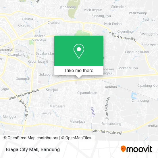 Braga City Mall map