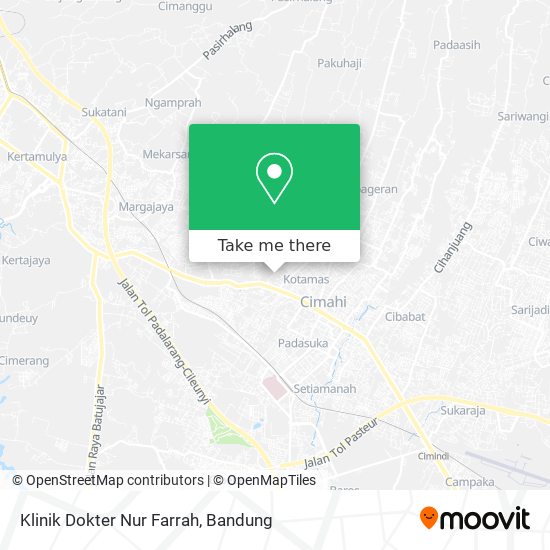 Klinik Dokter Nur Farrah map