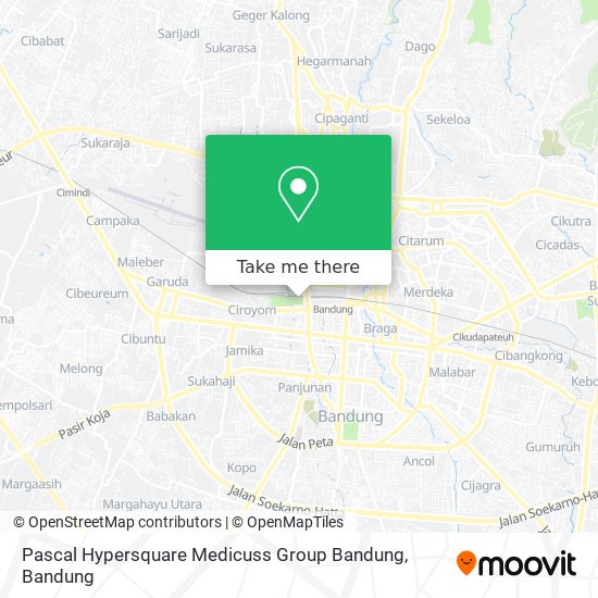 Pascal Hypersquare Medicuss Group Bandung map