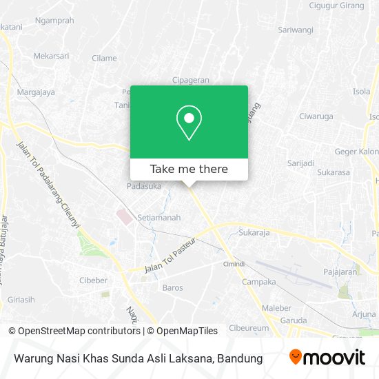 Warung Nasi Khas Sunda Asli Laksana map