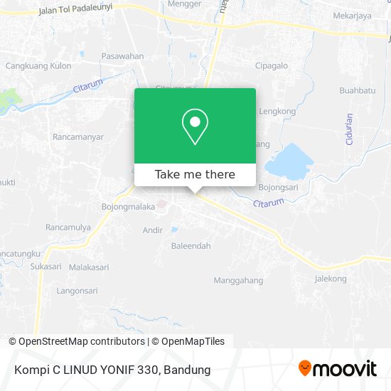 Kompi C LINUD YONIF 330 map