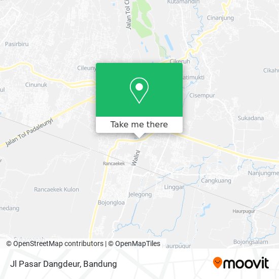 Jl Pasar Dangdeur map