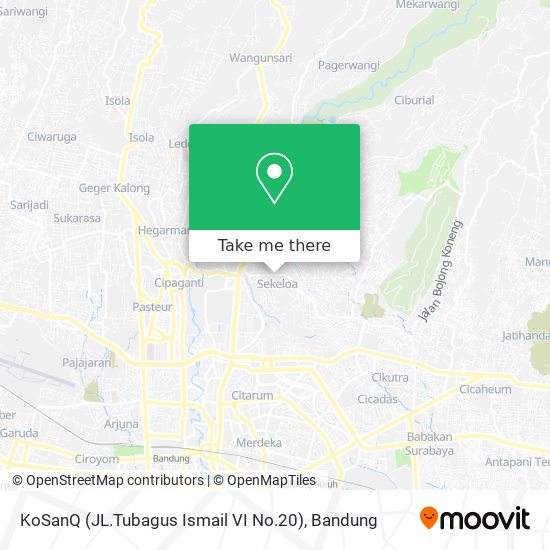 KoSanQ (JL.Tubagus Ismail VI No.20) map