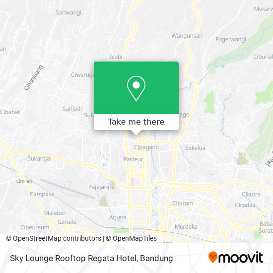 Sky Lounge Rooftop Regata Hotel map