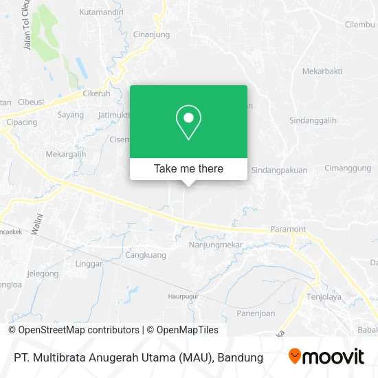 PT. Multibrata Anugerah Utama (MAU) map