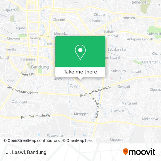 Jl. Laswi map