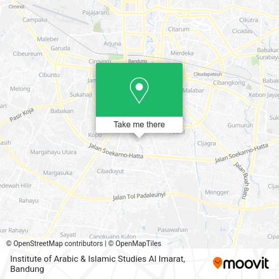Institute of Arabic & Islamic Studies Al Imarat map