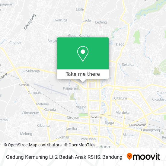 Gedung Kemuning Lt 2 Bedah Anak RSHS map