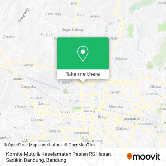 Komite Mutu & Keselamatan Pasien RS Hasan Sadikin Bandung map