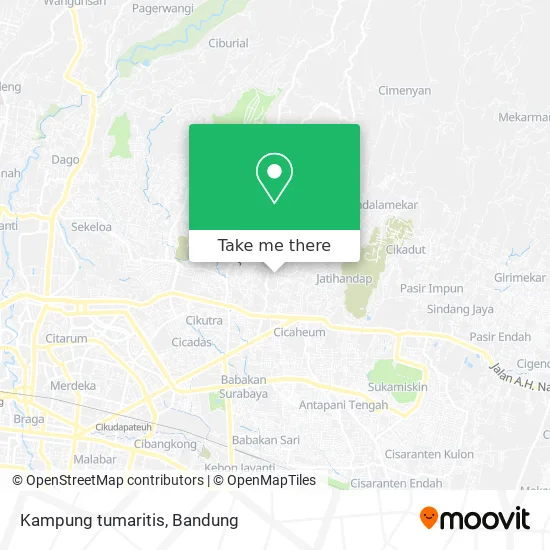 Kampung tumaritis map