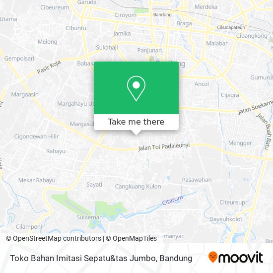 Toko Bahan Imitasi Sepatu&tas Jumbo map