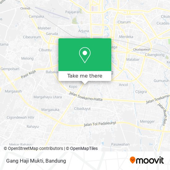 Gang Haji Mukti map