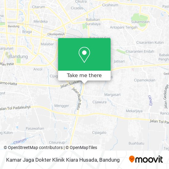 Kamar Jaga Dokter Klinik Kiara Husada map
