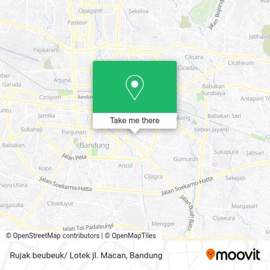 Rujak beubeuk/ Lotek jl. Macan map