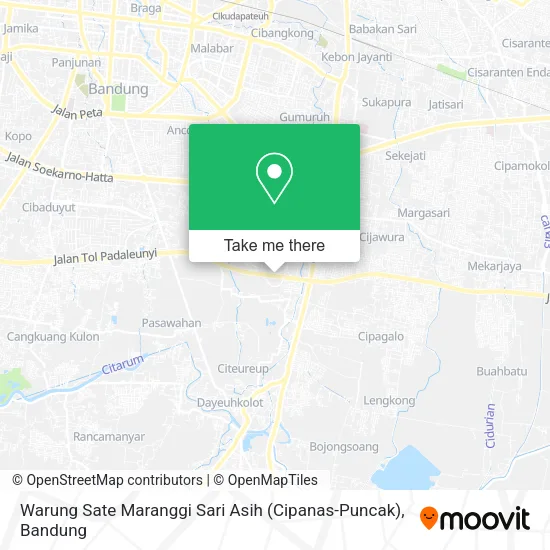 Warung Sate Maranggi Sari Asih (Cipanas-Puncak) map