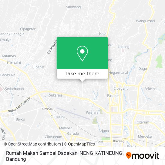 Rumah Makan Sambal Dadakan 'NENG KATINEUNG' map