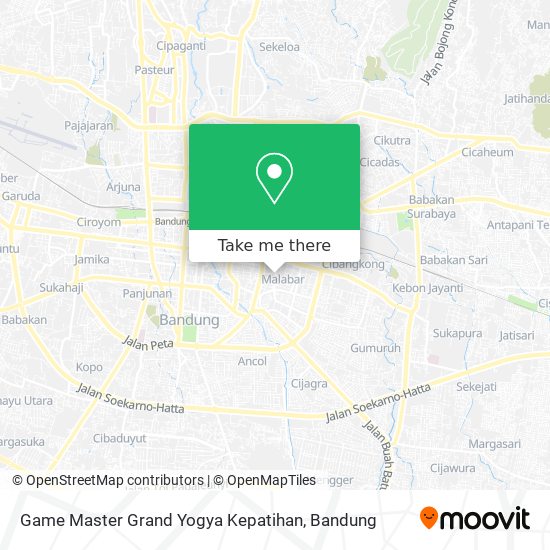 Game Master Grand Yogya Kepatihan map