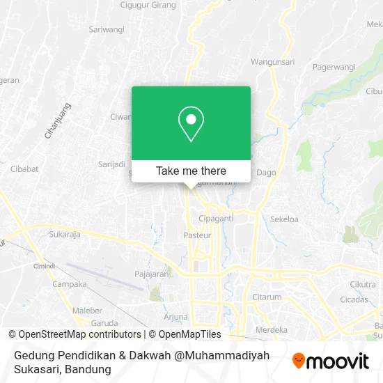 Gedung Pendidikan & Dakwah @Muhammadiyah Sukasari map