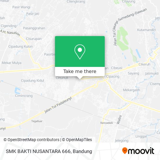 SMK BAKTI NUSANTARA 666 map