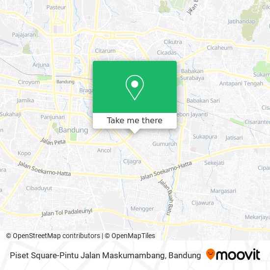 Piset Square-Pintu Jalan Maskumambang map