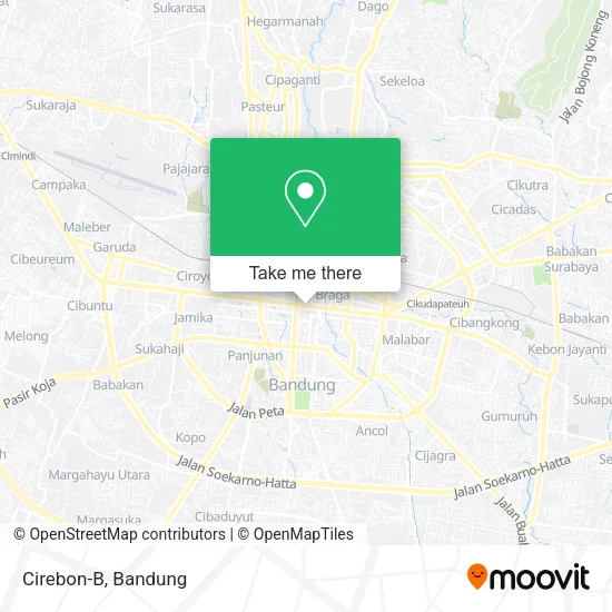 Cirebon-B map