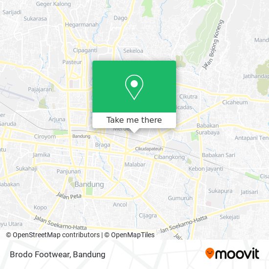 Brodo Footwear map