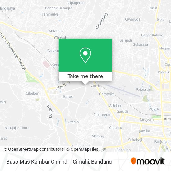 Baso Mas Kembar Cimindi - Cimahi map