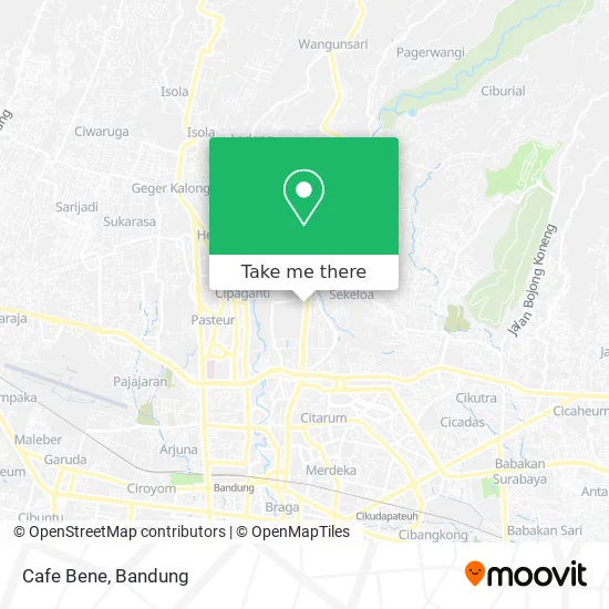 Cafe Bene map
