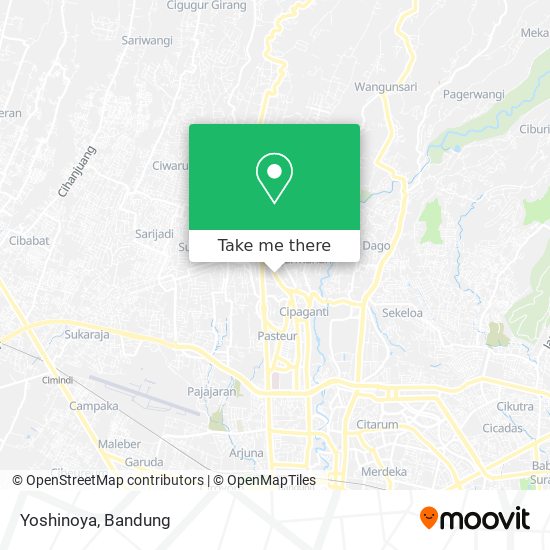 Yoshinoya map