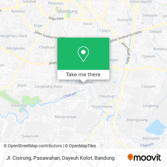 Jl. Cisirung, Pasawahan, Dayeuh Kolot map