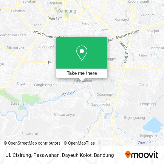 Jl. Cisirung, Pasawahan, Dayeuh Kolot map