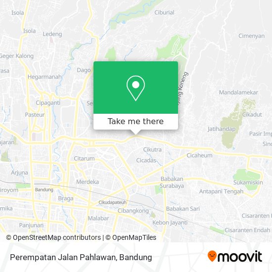 Perempatan Jalan Pahlawan map