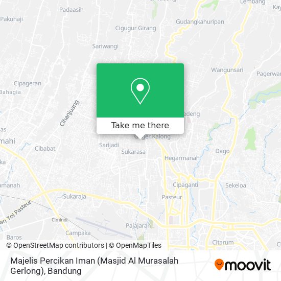 Majelis Percikan Iman (Masjid Al Murasalah Gerlong) map