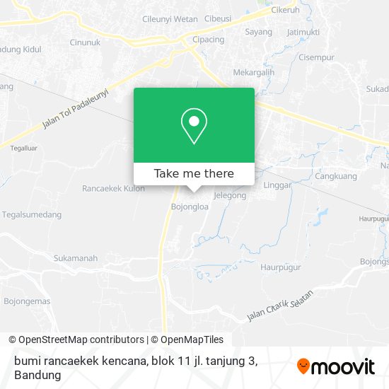 bumi rancaekek kencana, blok 11 jl. tanjung 3 map