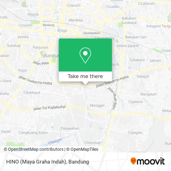HINO (Maya Graha Indah) map