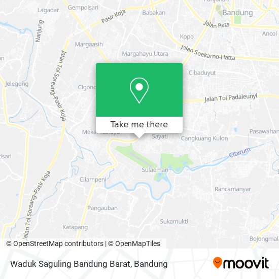 Waduk Saguling Bandung Barat map