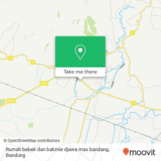 Rumah bebek dan bakmie djawa mas bandang map