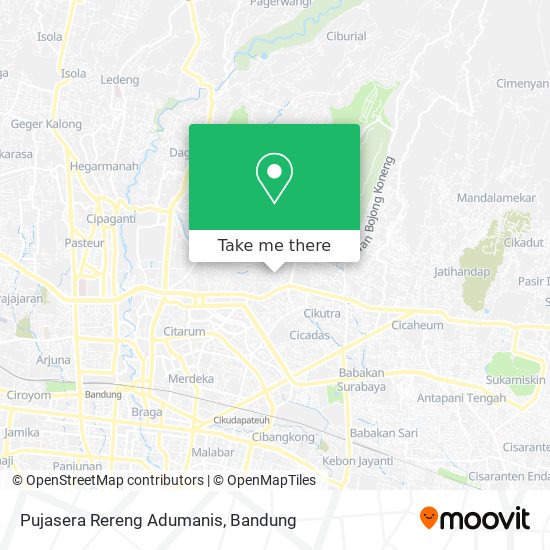 Pujasera Rereng Adumanis map
