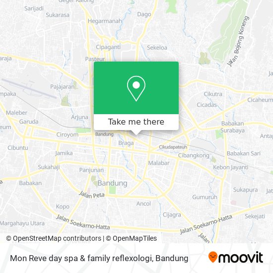 Mon Reve day spa & family reflexologi map