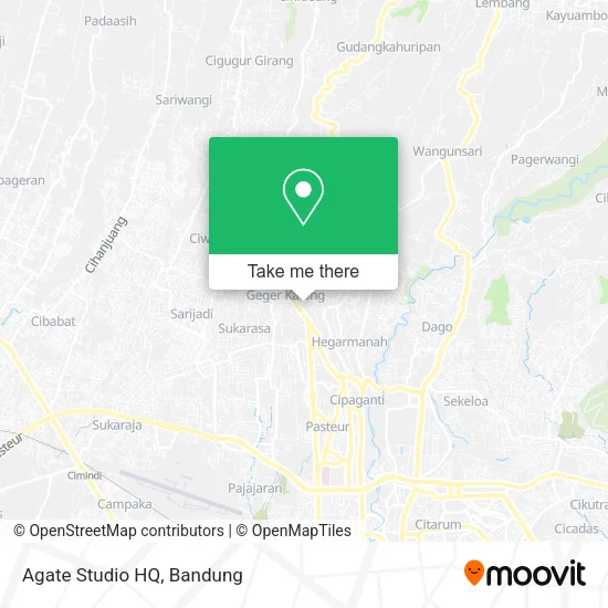 Agate Studio HQ map