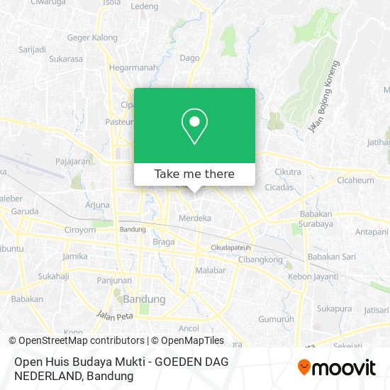 Open Huis Budaya Mukti - GOEDEN DAG NEDERLAND map