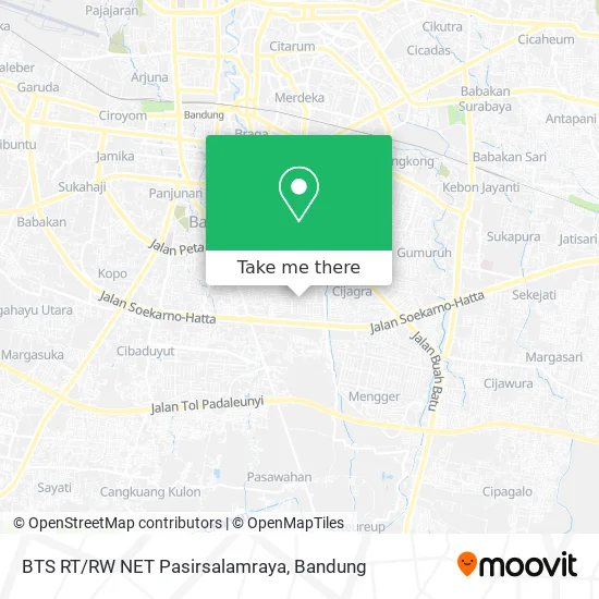 BTS RT/RW NET Pasirsalamraya map