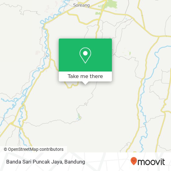 Banda Sari Puncak Jaya map