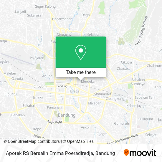 Apotek RS Bersalin Emma Poeradiredja map
