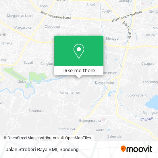 Jalan Stroberi Raya BMI map