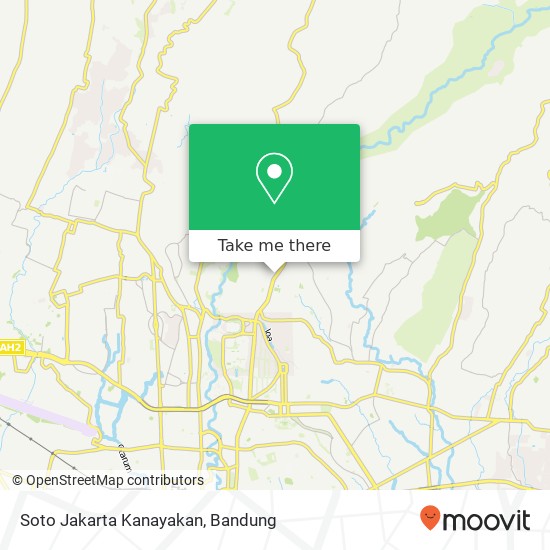 Soto Jakarta Kanayakan map