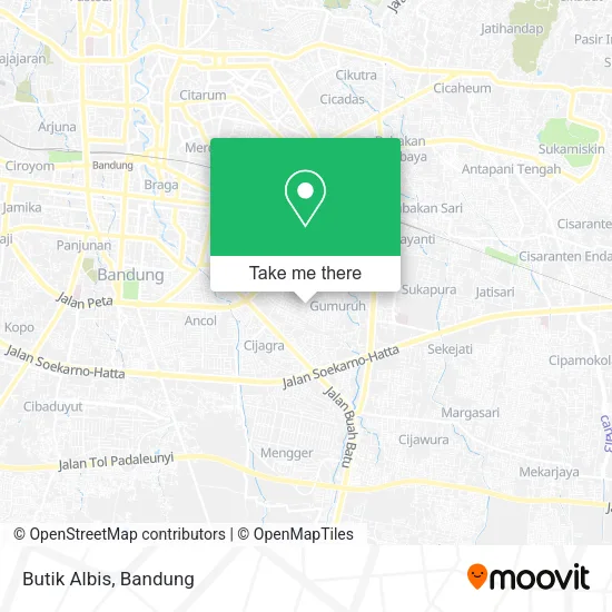 Butik Albis map