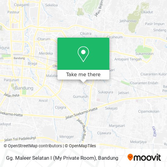 Gg. Maleer Selatan I (My Private Room) map